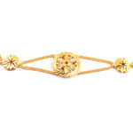 Load image into Gallery viewer, Gold-Plated American Diamond-Studded Matha Patti