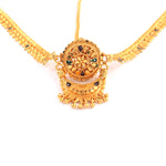 Load image into Gallery viewer, Gold Plated Traditional Polki & Handmade Meena Work Rajasthani Style Jewelry