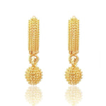 Load image into Gallery viewer, Gold-Toned Classic Drop Earrings