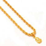 Load image into Gallery viewer, Gold Plated Pendant With Chain Jewelry For Men & Women