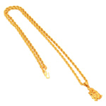 Load image into Gallery viewer, Gold Plated Pendant With Chain Jewelry For Men & Women