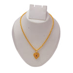 Load image into Gallery viewer, Gold Plated Pendant With Chain Jewelry For Men & Women