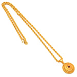 Load image into Gallery viewer, Gold Plated Pendant With Chain Jewelry For Men & Women
