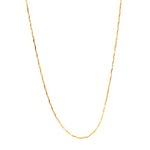 Load image into Gallery viewer, Unisex Gold-Toned Brass Gold-Plated Chain