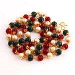 Load image into Gallery viewer, Jewar Mandi Gold Plated multicolor motor mala chain