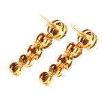 Load image into Gallery viewer, Gold-Plated White AD-Studded Jewellery Set