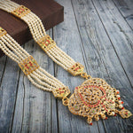 Load image into Gallery viewer, White & Gold Multi Gemstone Jewelry For Women