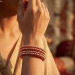 Load image into Gallery viewer, Gold Plated Gokhru Brass Bangle For Women and Girls