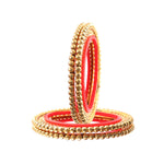 Load image into Gallery viewer, Gold Plated Gokhru Brass Bangle For Women and Girls