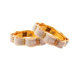 Load image into Gallery viewer, White Pearl Gold Plated Bangles for Women and Girls