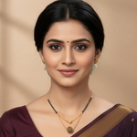 Load image into Gallery viewer, Gold Plated Black Beads Mangalsutra Women