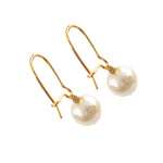 Load image into Gallery viewer, Gold-Plated White Pearl Beaded Jewellery Set