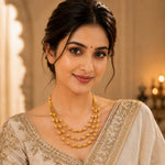 Load image into Gallery viewer, Jewar Mandi Gold Plated motor mala chain