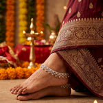 Load image into Gallery viewer, Gold Plated Handmade Fine Anklet