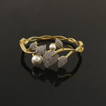 Load image into Gallery viewer, Women Gold-Plated Pearl Bracelet for Women and Girls