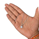 Load image into Gallery viewer, Stainless Steel Rhodium-Plated Rhinestone Chain for Women and Girls