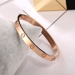 Load image into Gallery viewer, Women Gold-Toned & White Brass Cubic Zirconia Gold-Plated Bracelet