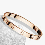 Load image into Gallery viewer, Women Gold-Toned & White Brass Cubic Zirconia Gold-Plated Bracelet