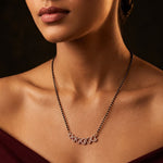 Load image into Gallery viewer, Gold-Plated CZ Studded Mangalsutra for Women