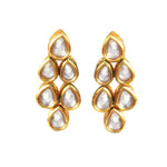 Load image into Gallery viewer, Traditional Gold-Plated Kundan-Studded Jewellery Set
