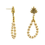 Load image into Gallery viewer, Gold-Plated Pearl Beaded Layered Jewellery Set (White)
