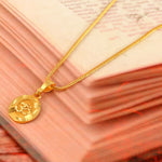 Load image into Gallery viewer, Unisex Micro Gold Plated Om Pendant With Chain