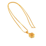 Load image into Gallery viewer, Unisex Micro Gold Plated Om Pendant With Chain