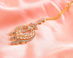 Load image into Gallery viewer, 18K Gold-Plated Cubic Zirconia Studded Maang Tikka