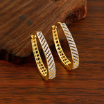Load image into Gallery viewer, Oval Hoop Earrings