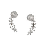 Load image into Gallery viewer, Floral Drop Earrings