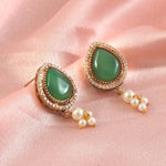 Load image into Gallery viewer, Elegant Pearl Multi-Strand Choker Jewellery Set with Matching Earrings