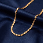 Load image into Gallery viewer, Gold-Toned Geometric Link Chain Necklace