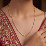 Load image into Gallery viewer, Elegant Gold-Plated White Stone Chain