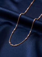 Load image into Gallery viewer, Elegant Gold-Plated White Stone Chain