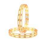 Load image into Gallery viewer, Women Gold-Plated Bangles Set of 4
