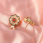 Load image into Gallery viewer, Gold-Plated Kundan-Studded Pearl Beaded Layer Jewellery Set