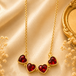 Load image into Gallery viewer, 2-Way Multi Wearing Magnetic Heart Clover Necklace for Women