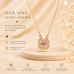 Load image into Gallery viewer, 2-Way Multi Wearing Magnetic Heart Clover Necklace for Women