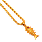 Load image into Gallery viewer, Gold Plated Pendant With Chain Jewelry For Men &amp; Women
