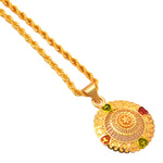 Load image into Gallery viewer, Gold Plated Pendant With Chain Jewelry For Men &amp; Women
