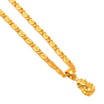 Load image into Gallery viewer, Gold Plated Pendant With Chain Jewelry For Men &amp; Women
