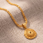 Load image into Gallery viewer, Gold Plated Pendant With Chain Jewelry For Men &amp; Women
