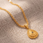 Load image into Gallery viewer, Gold Plated Pendant With Chain Jewelry For Men &amp; Women
