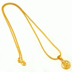 Load image into Gallery viewer, Gold Plated Pendant With Chain Jewelry For Men &amp; Women
