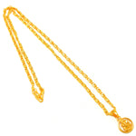 Load image into Gallery viewer, Gold Plated Pendant With Chain Jewelry For Men &amp; Women
