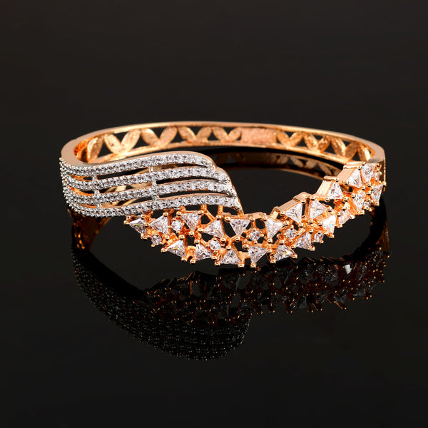 Rose Gold Plated Bracelet For Women & Girl
