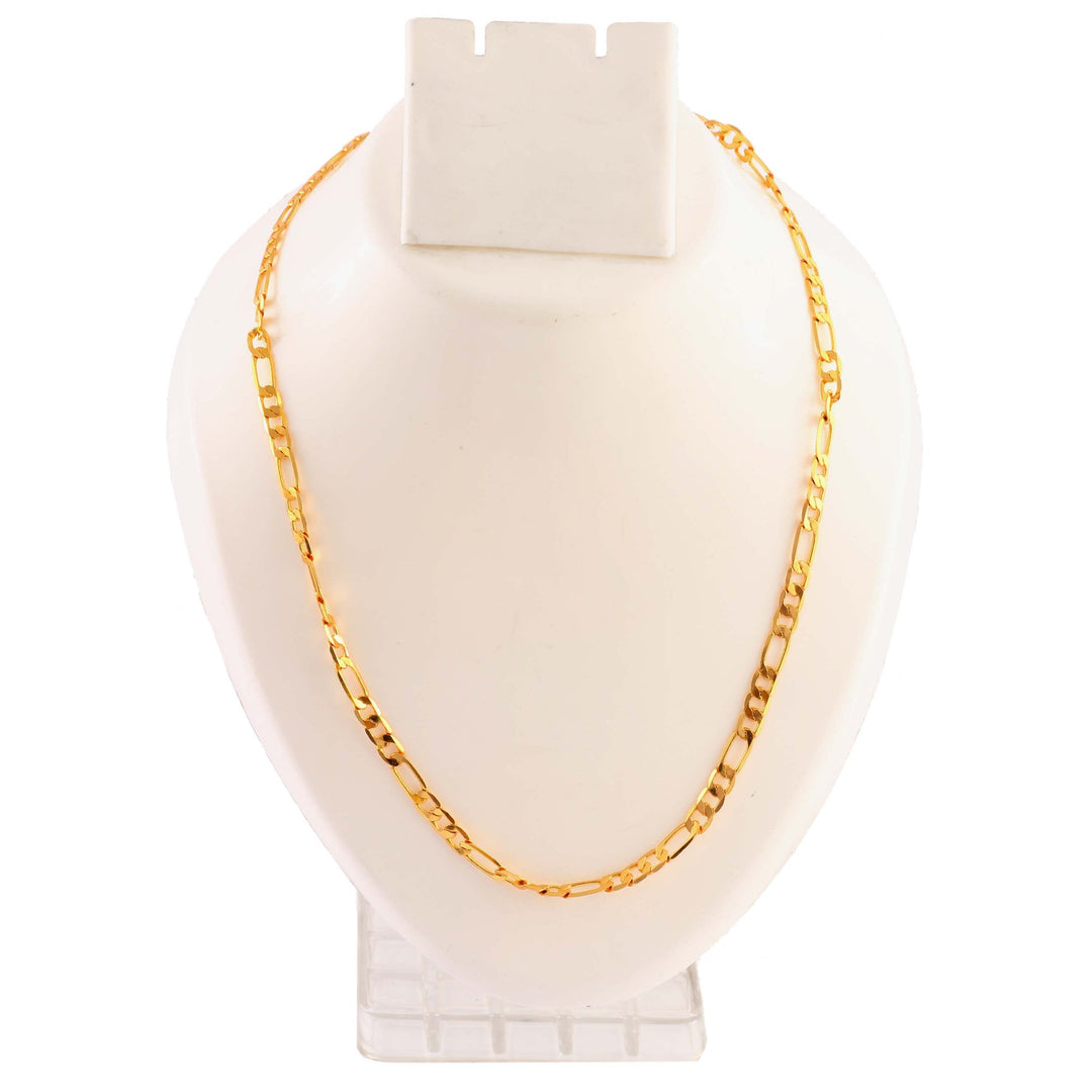 Unisex Gold-Toned Brass Gold-Plated Chain