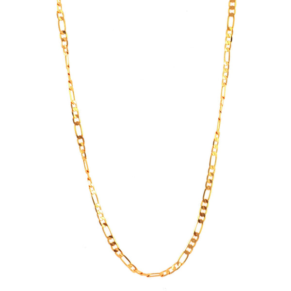 Unisex Gold-Toned Brass Gold-Plated Chain