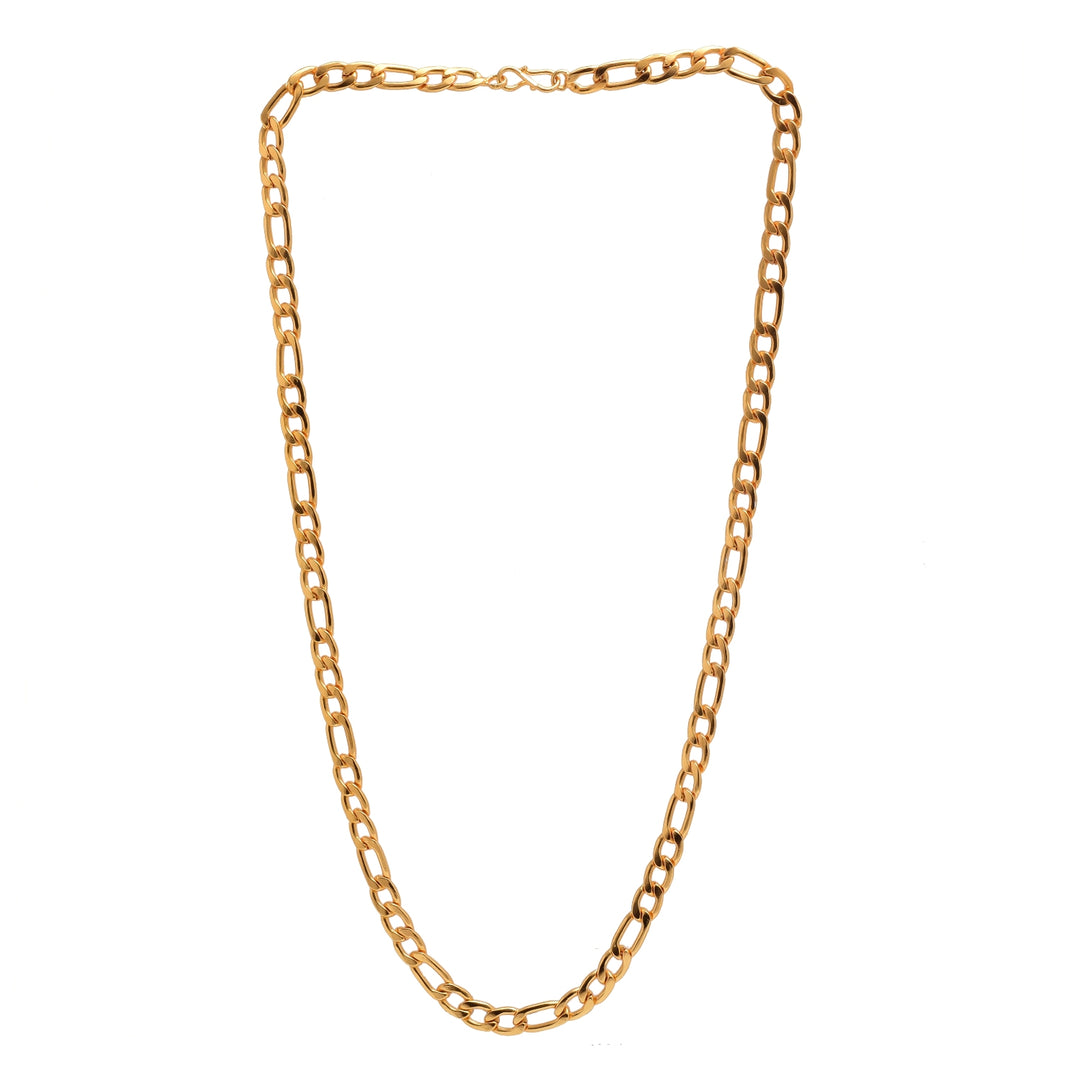 Unisex Gold-Toned Brass Gold-Plated Chain