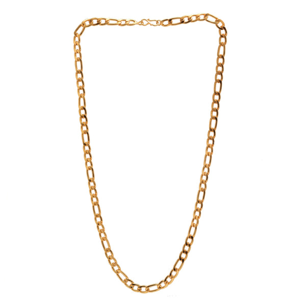 Unisex Gold-Toned Brass Gold-Plated Chain
